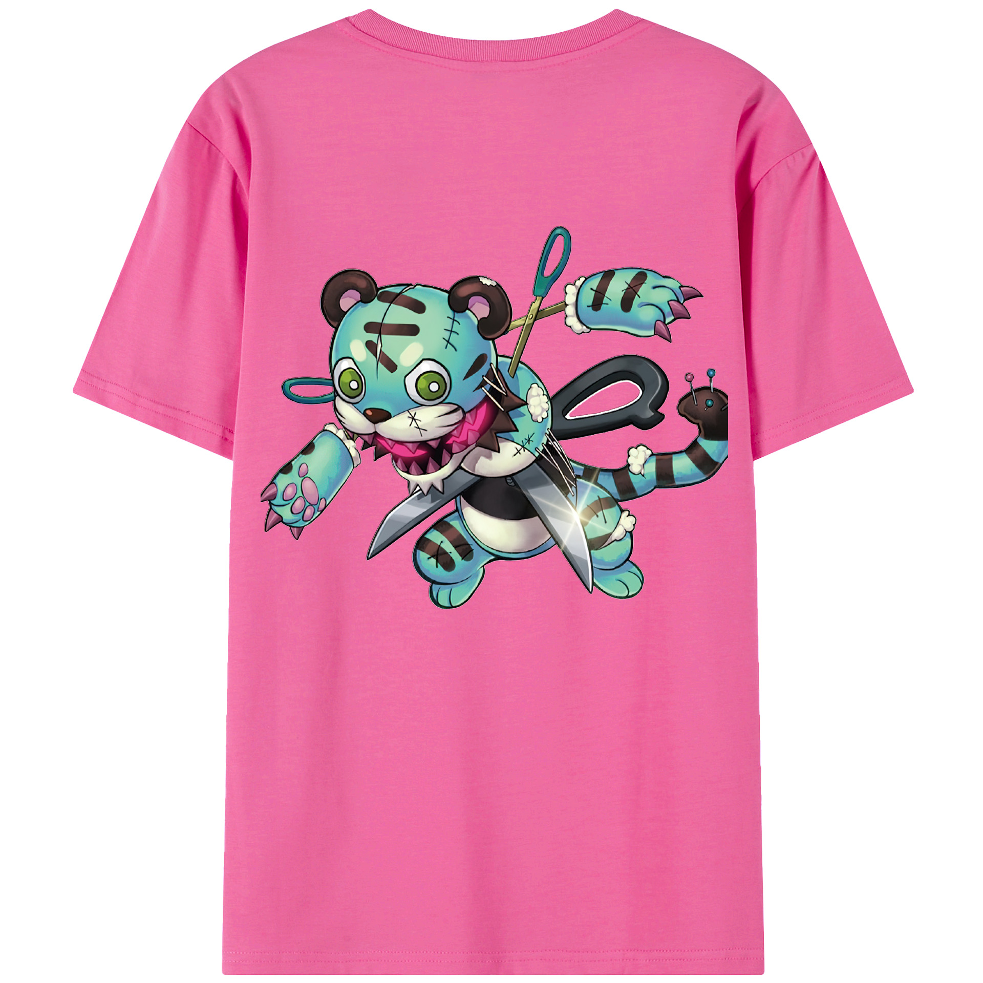 遊☆戯☆王 Yu-Gi-Oh! レディース半袖Tシャツ(バックプリント)